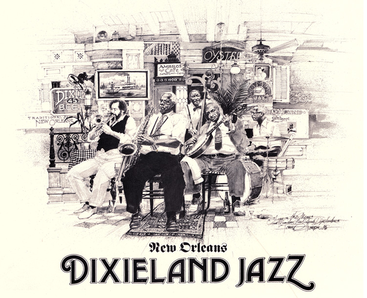 mardi gras dixieland jazz of new orleans